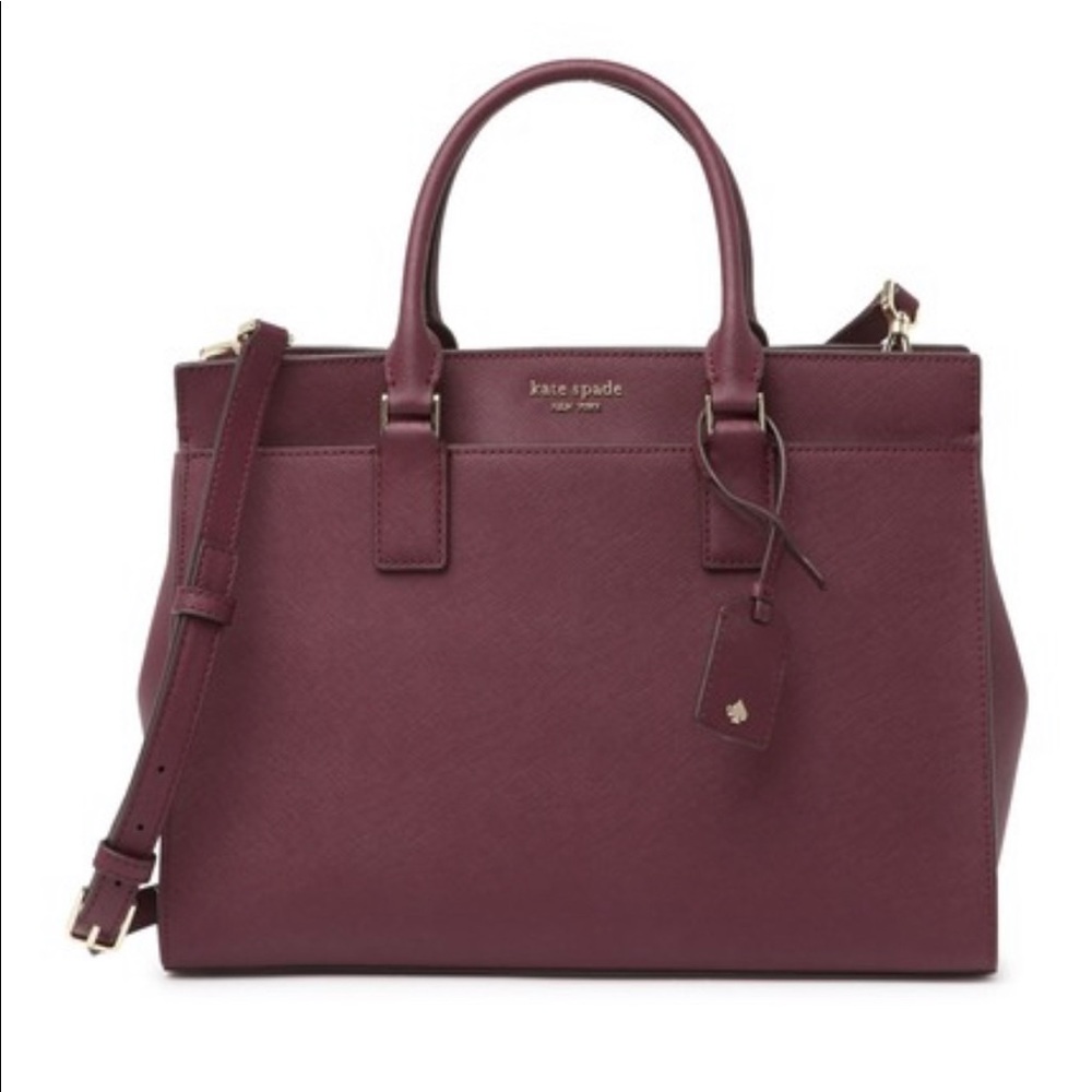 Kate spade Maroon Cameron with Crossbody Strap